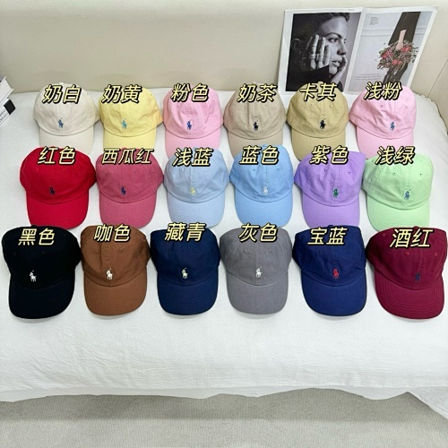 ￥72 lizhien-102108，RL 拉夫男女同款棉质棒球帽H01，18色