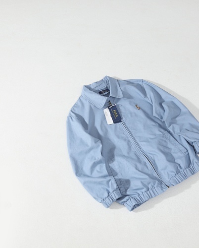 ¥168 jihe-101103，拉夫小马薄款牛仔蓝夹克 s-xl