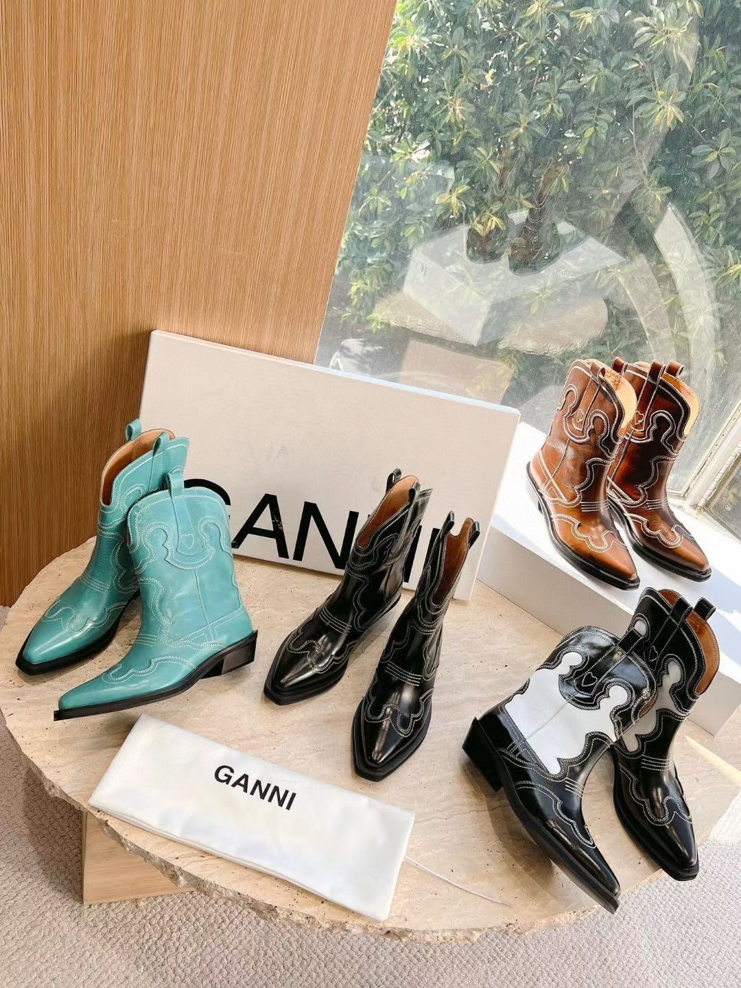 GANNI SHOES SIZE:EU35-40 4CM 321637C