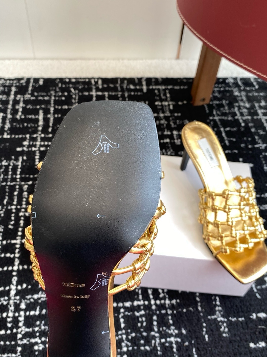 Toteme shoes size:eu35-40 0CM/8CM 321630B