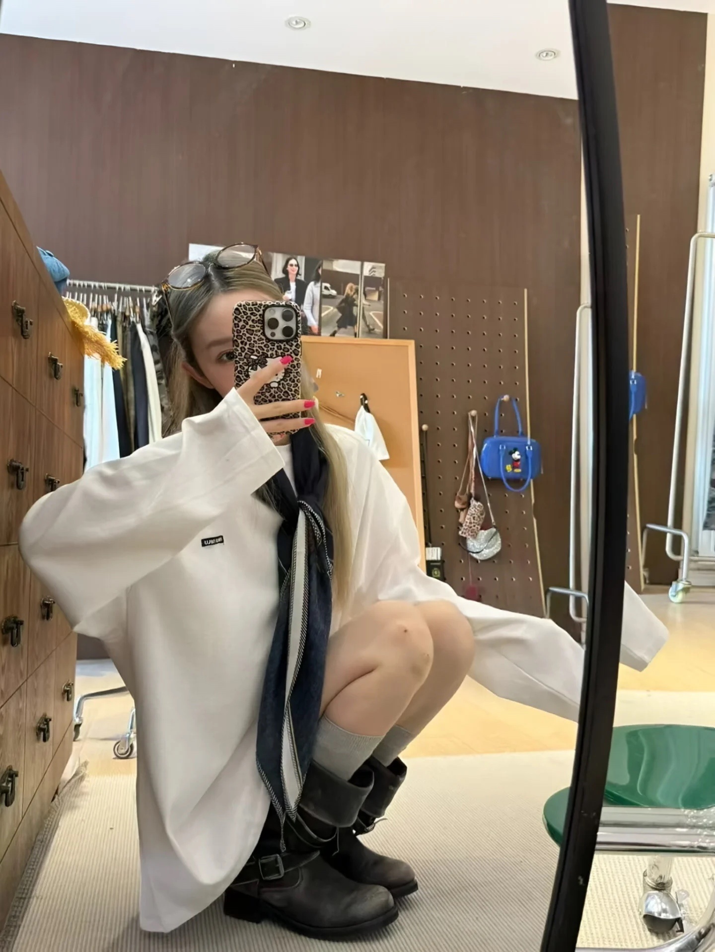 Miumiu Long Sleeve Top Version M-XL 2025.9.8