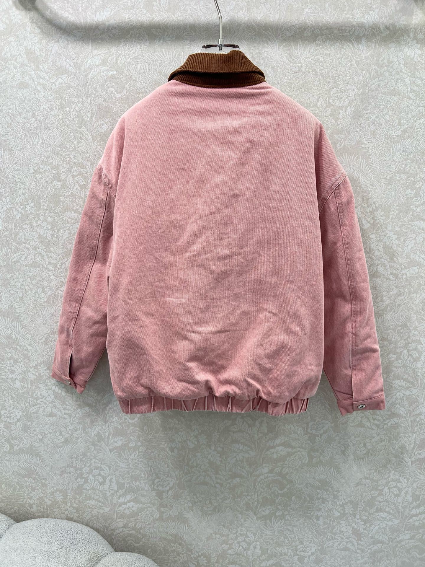 Miumiu Corduroy Padded Jacket Top Version S-L 2025.10.17