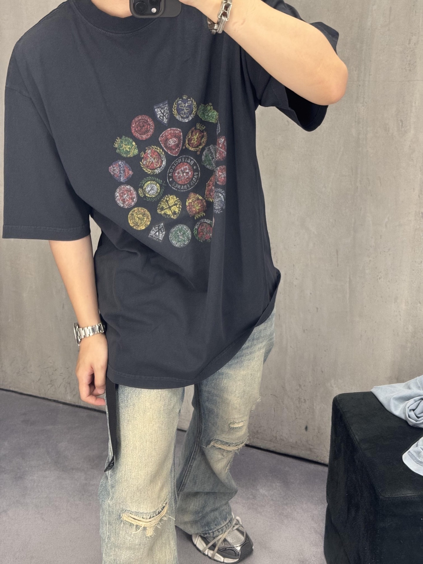 Balenciaga T-shirt Top Version XS-L 2025.10.13