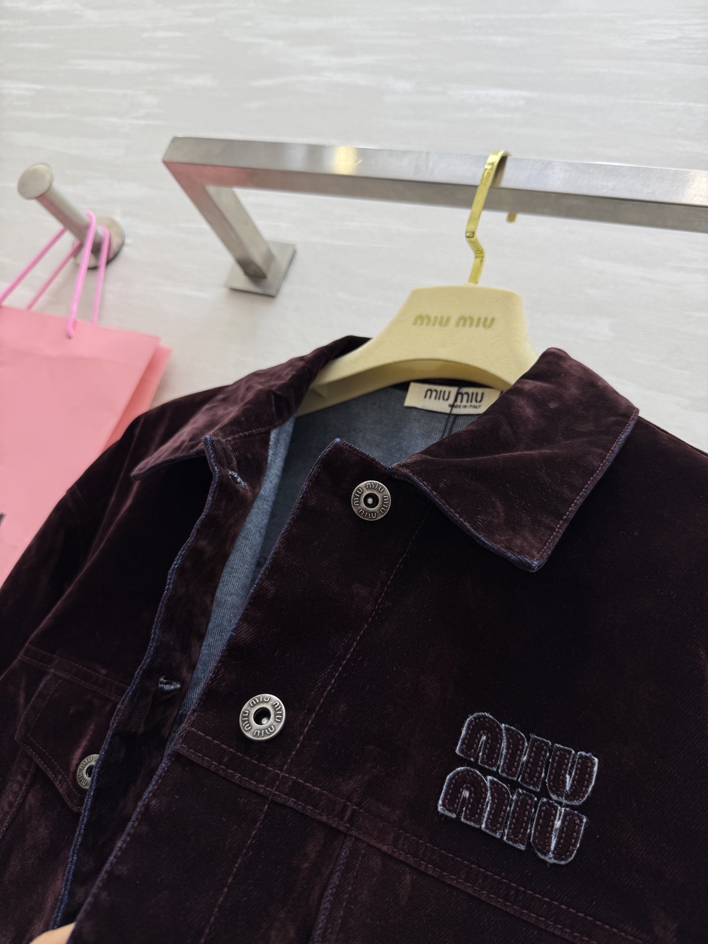 Miumiu Velvet Jacket, Top Version S-L, 2025.11.18