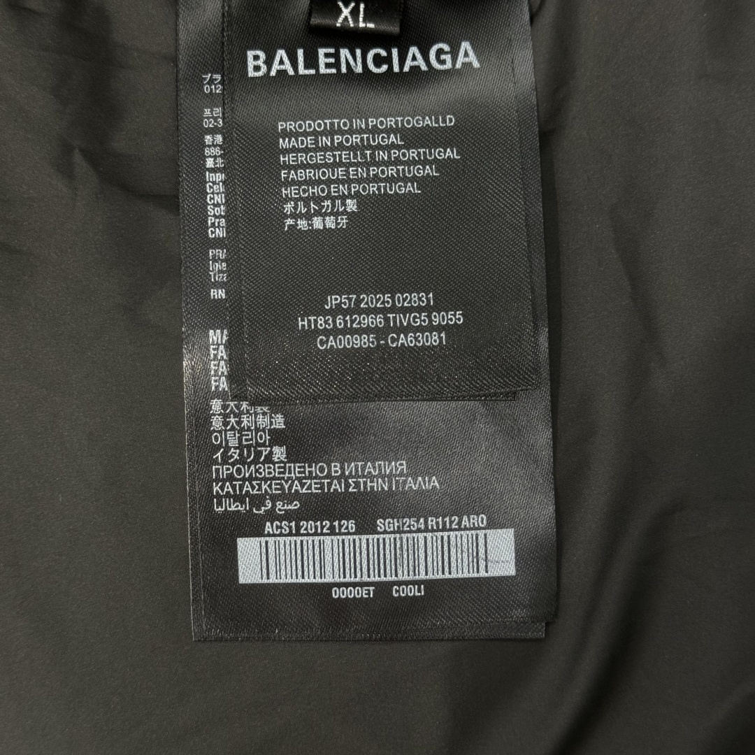 Balenciaga Down Jacket Top Version 48-56 2025.10.20