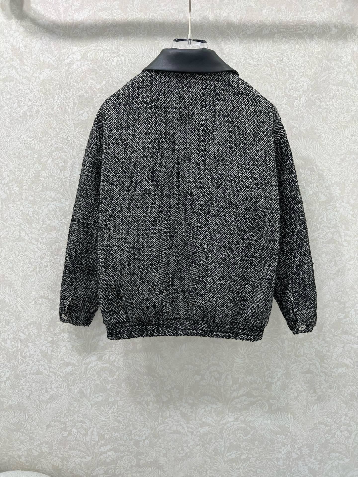 Miumiu Lapel Jacket Top Version S-L 2025.9.28