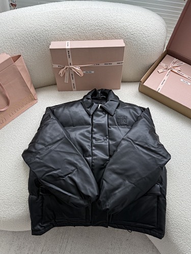 Miumiu Cotton Jacket Top Version S-L 2025.9.30