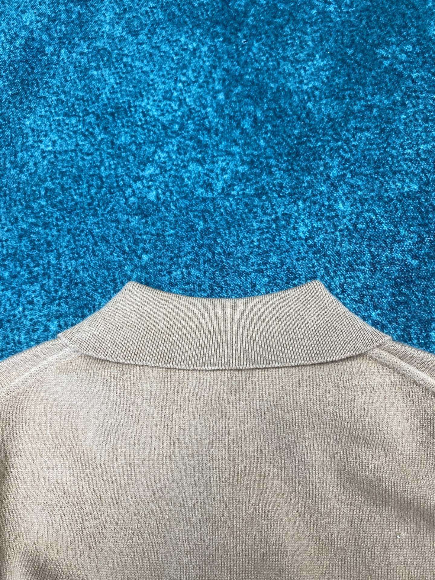 Miumiu Cashmere Polo Shirt Top Version S-L 2025.9.22