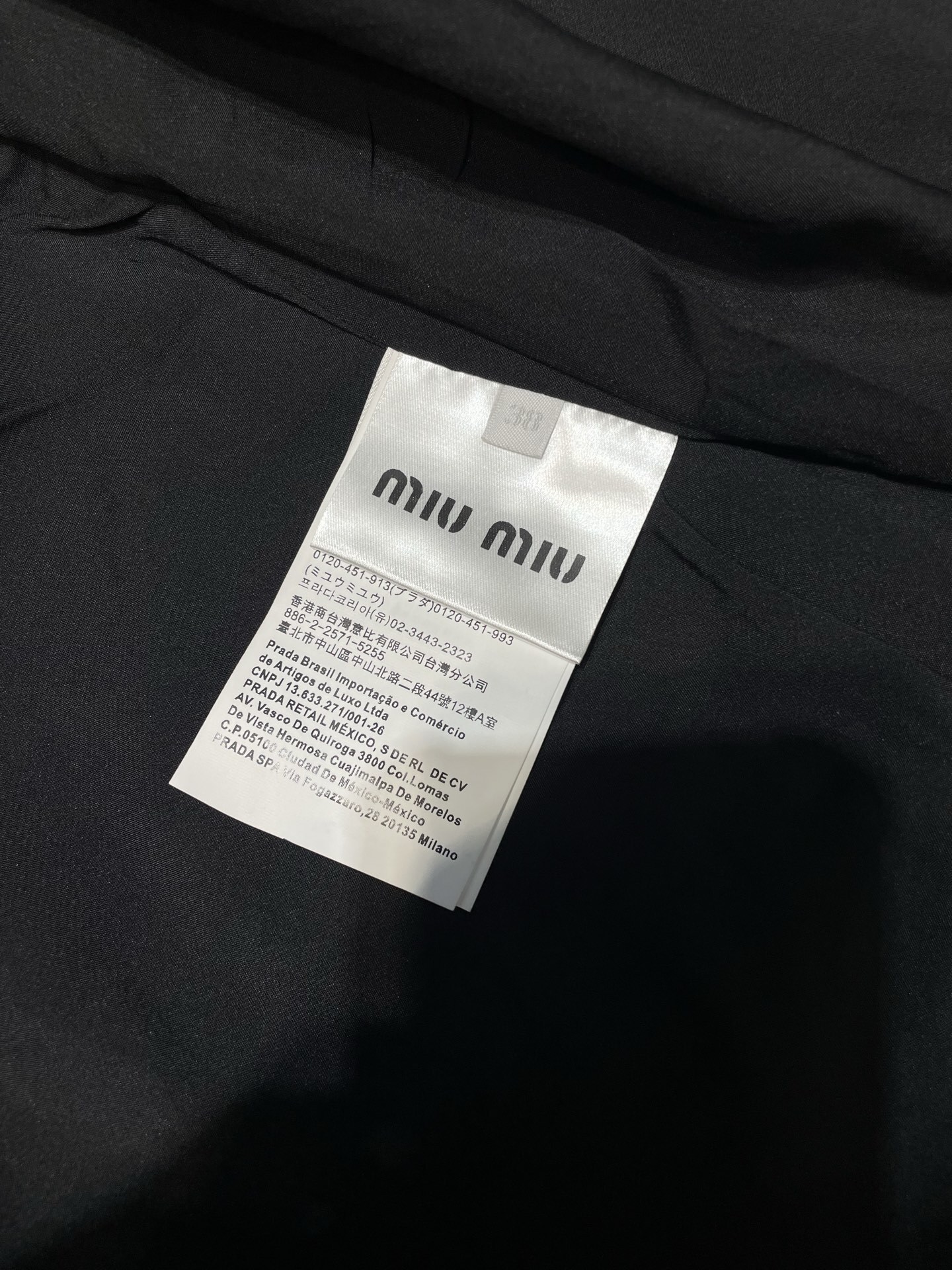 Miumiu Jacket Top Version S-L 2025.8.26