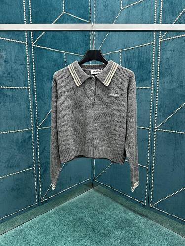 Miumiu Polo Shirt Top Version S-L 2025.6.16