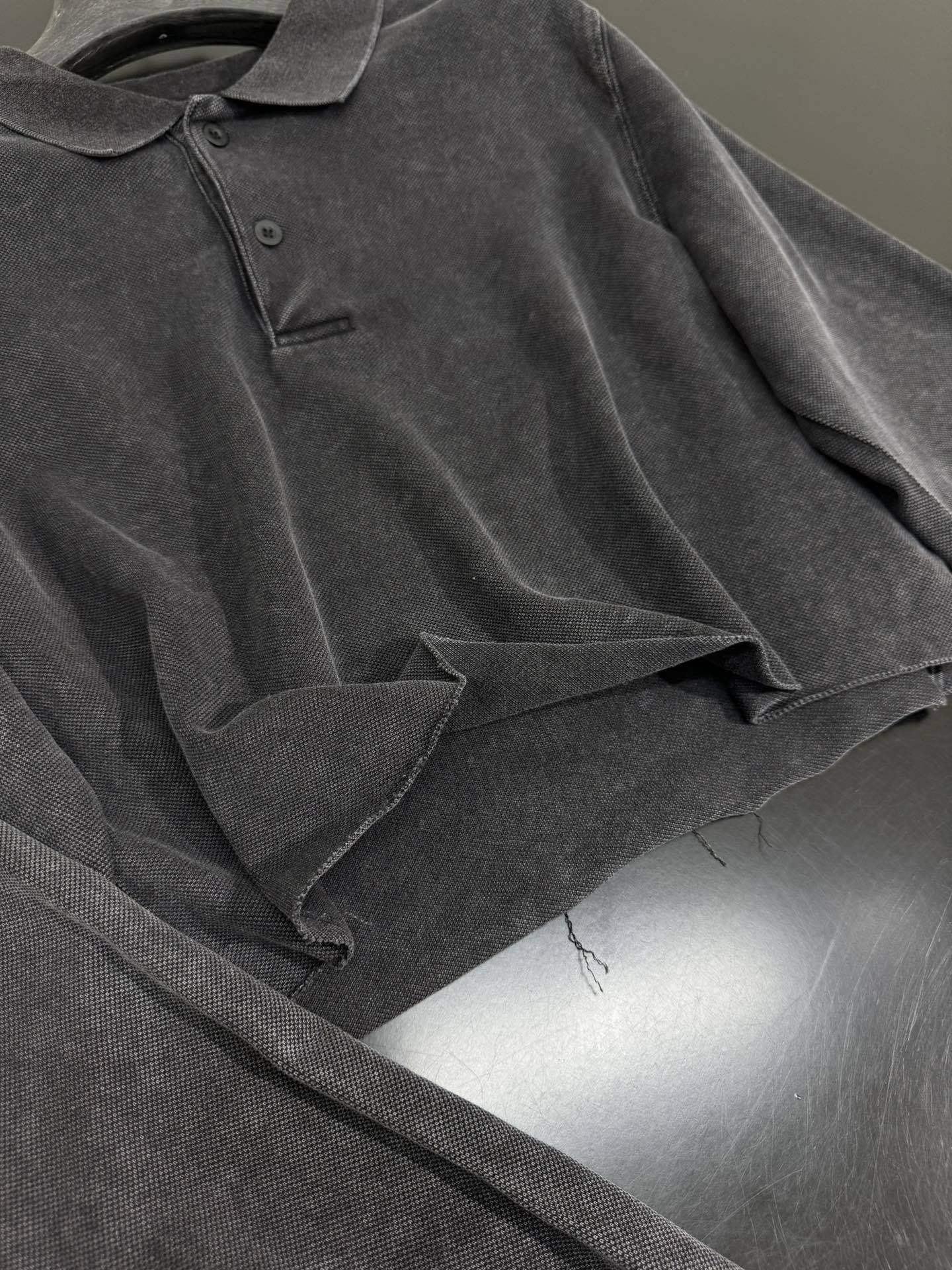 Balenciaga long-sleeved polo shirt, top version, S-L, 2025.11.14