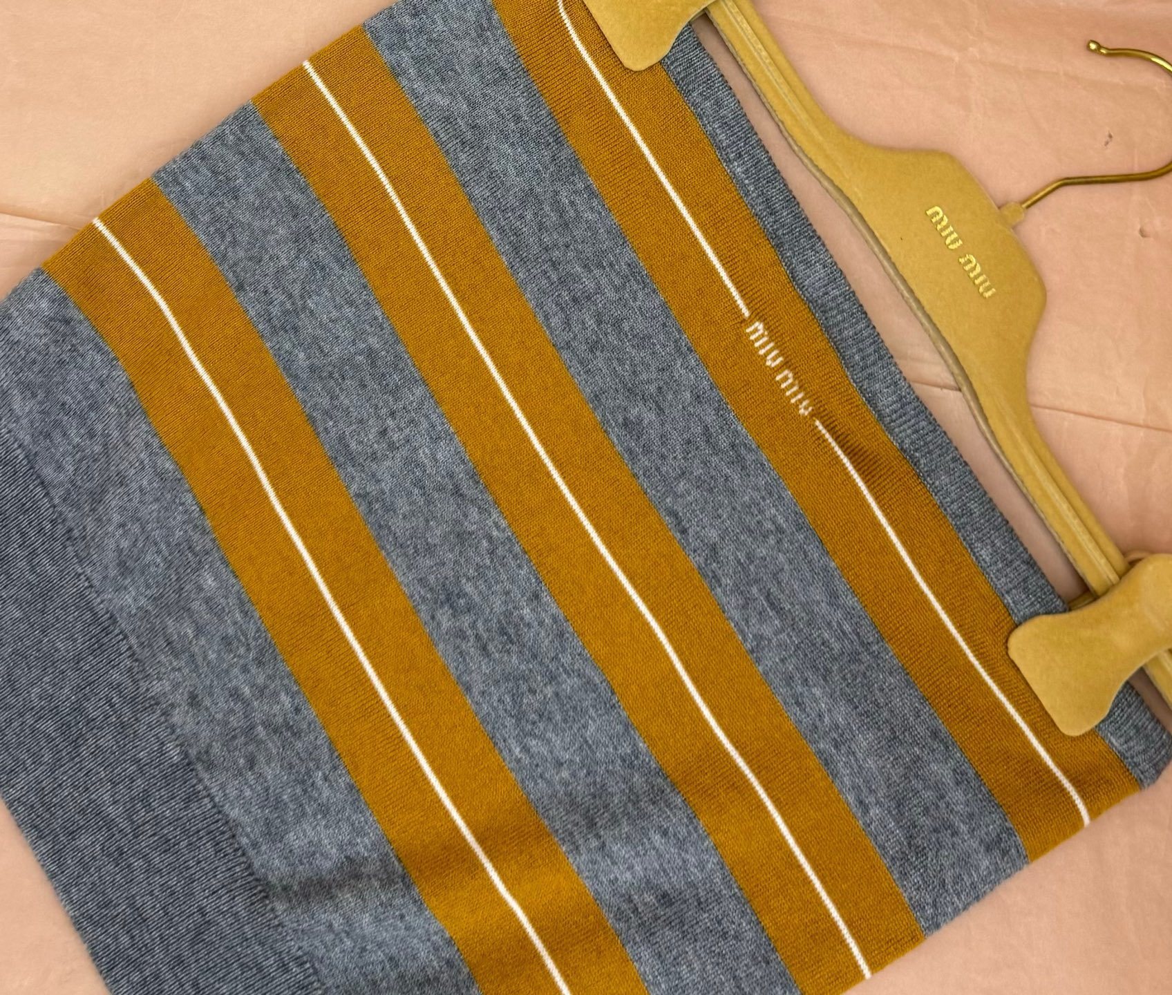 Miumiu Knit Tube Top Version S-L 2025.9.11