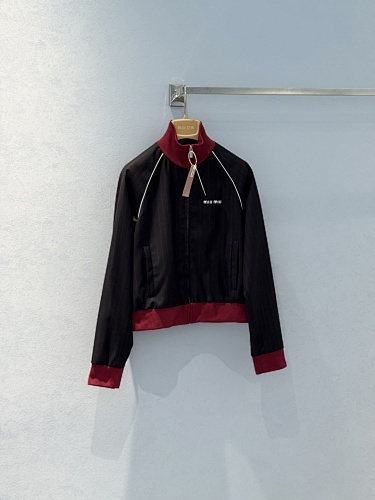 Miumiu Zipper Jacket Top Version S-L 2025.7.28
