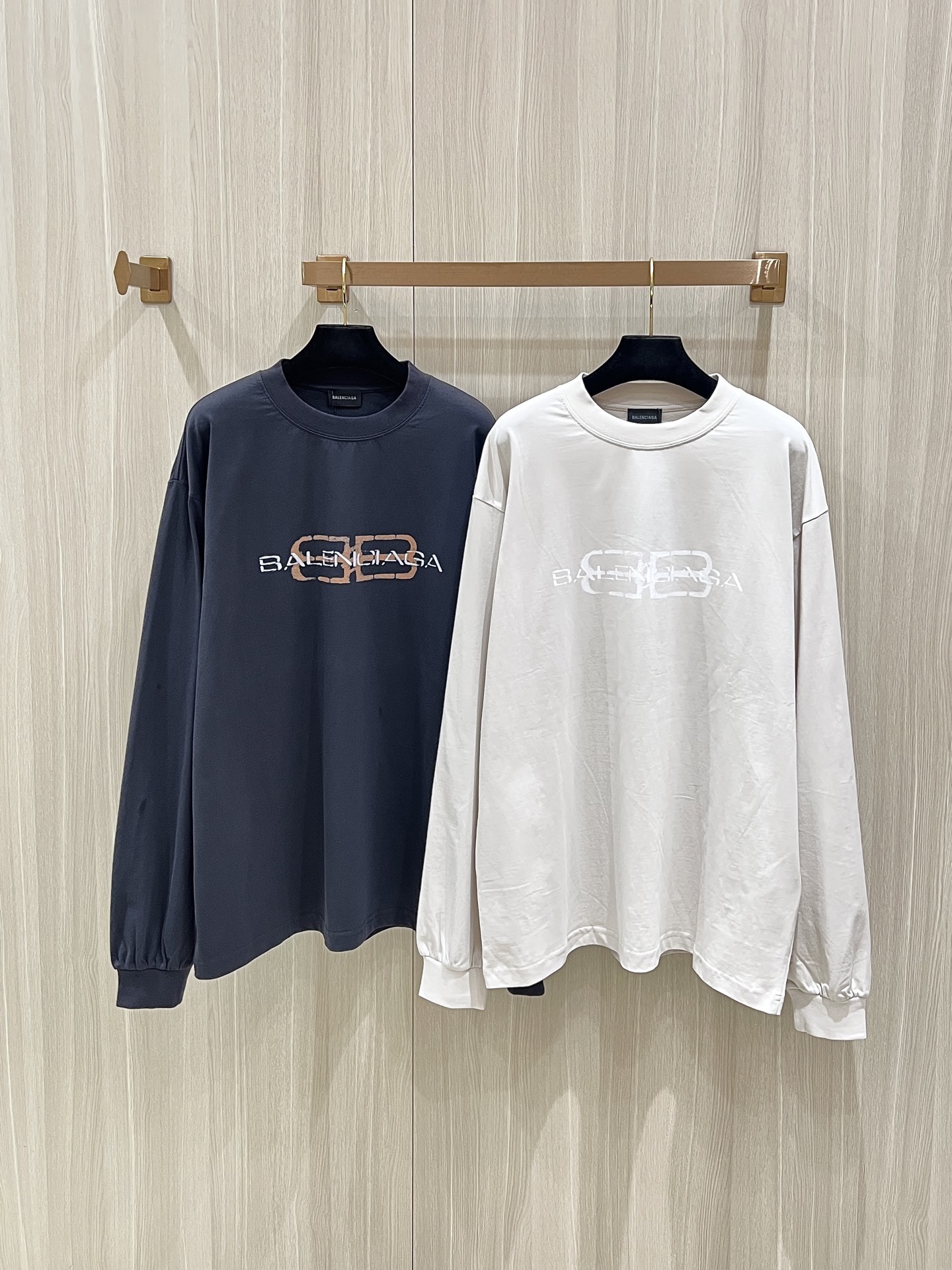 Balenciaga Long Sleeve T-Shirt Top Version S-XL 2025.10.20