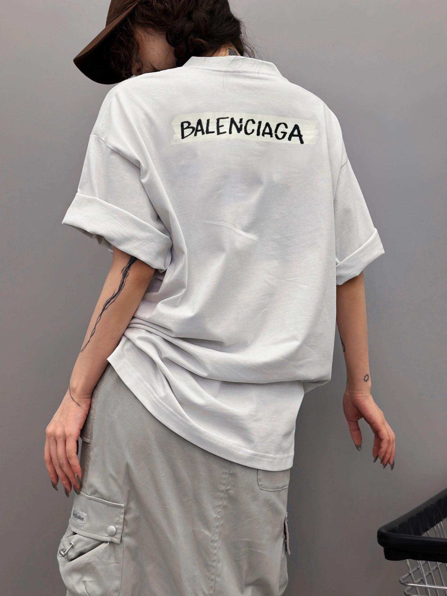 Balenciaga T-shirt, Top Version XS-L, 2025.11.10