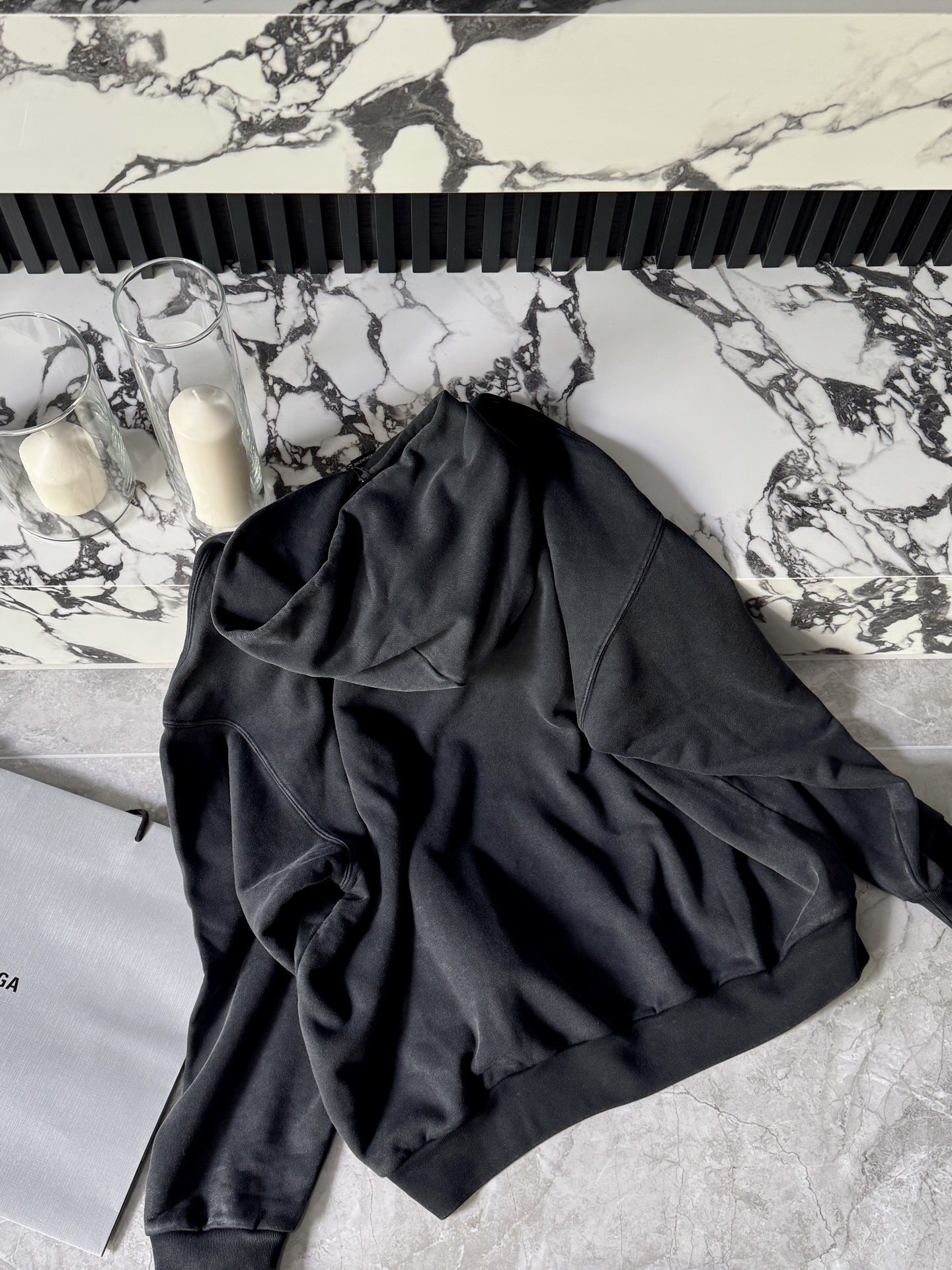 Balenciaga Lettering Sweatshirt Top Version S-L 2025.10.14