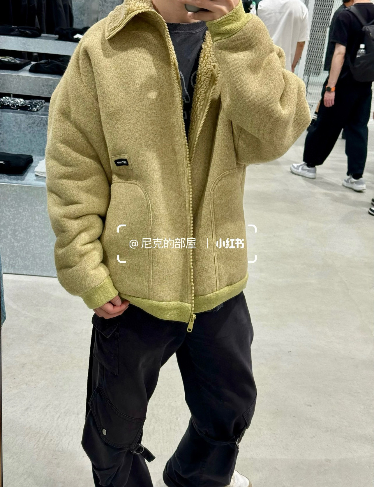 Miumiu fleece jacket, top version, sizes 38-42, November 10, 2025.