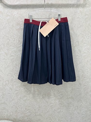 Miumiu Pleated Skirt Top Version S-L 2025.8.5