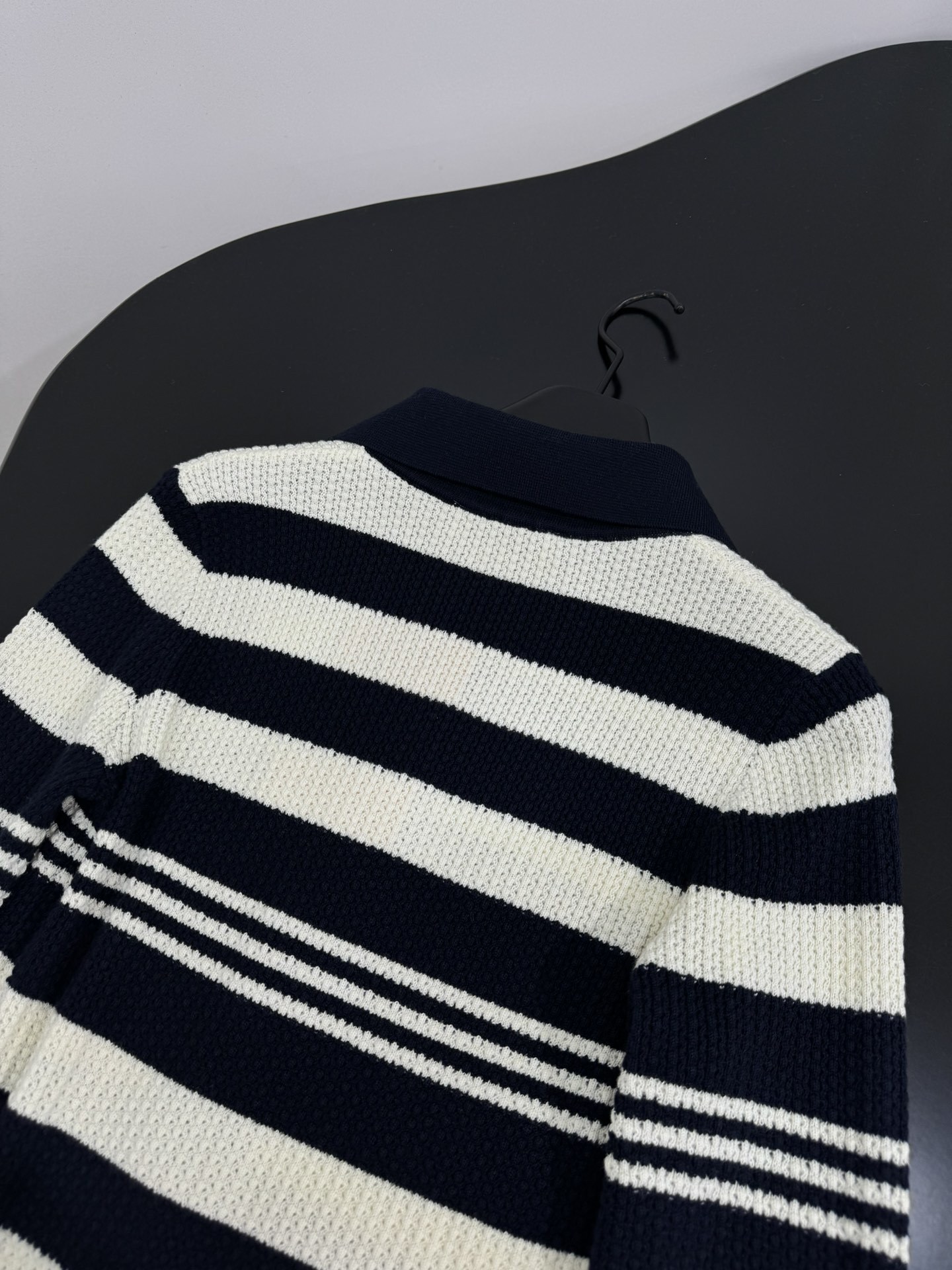 Miumiu Wool Blend Striped Cardigan Top Version S-L 2025.10.14