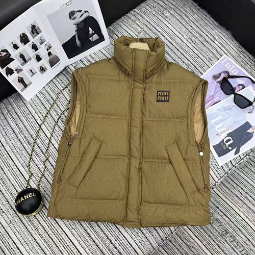 Miumiu Down Jacket Vest Top Version S-L 2025.9.9