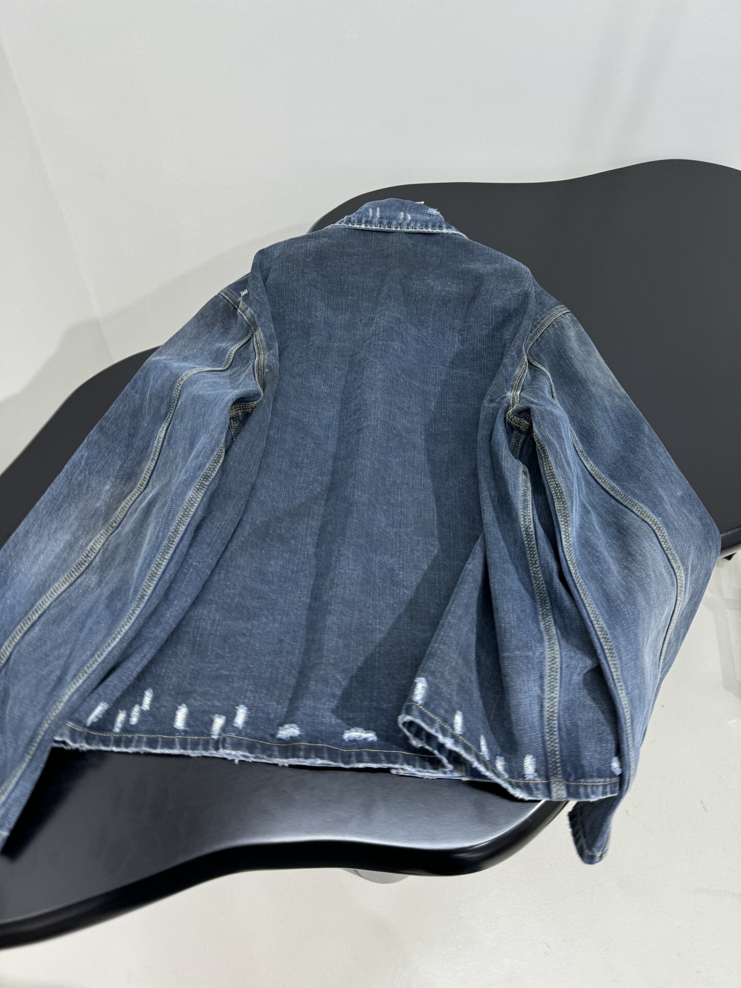 Balenciaga Zipper Denim Jacket Top Version S-L 2025.10.14