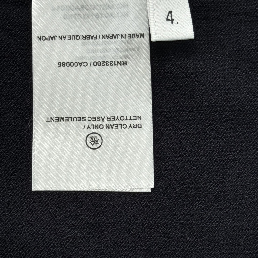 Thom Browne knitted feather leaf intarsia lapel short T Top Version 1-4 2025.9.1