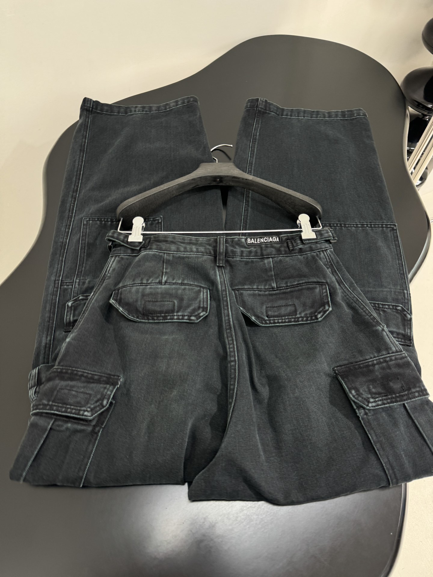 Balenciaga Workwear Denim Flared Pants Top Version S-XL 2025.10.14