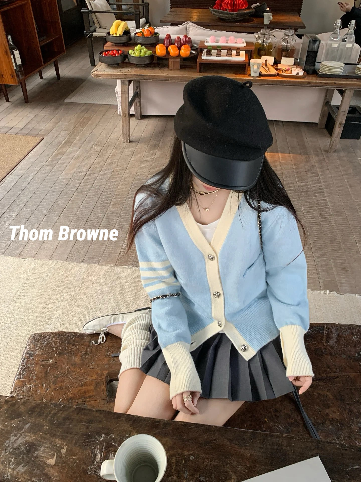 Thom Browne Cardigan Jacket Top Version S-L 2025.9.8