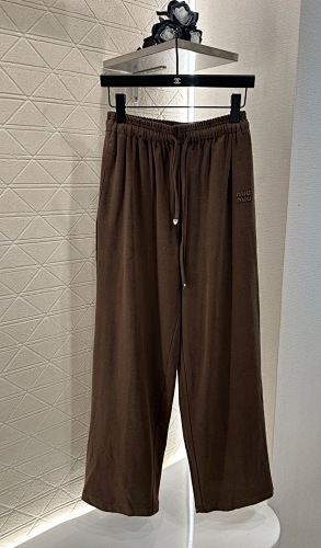 Miumiu Straight Casual Pants Top Version S-L 2025.8.7