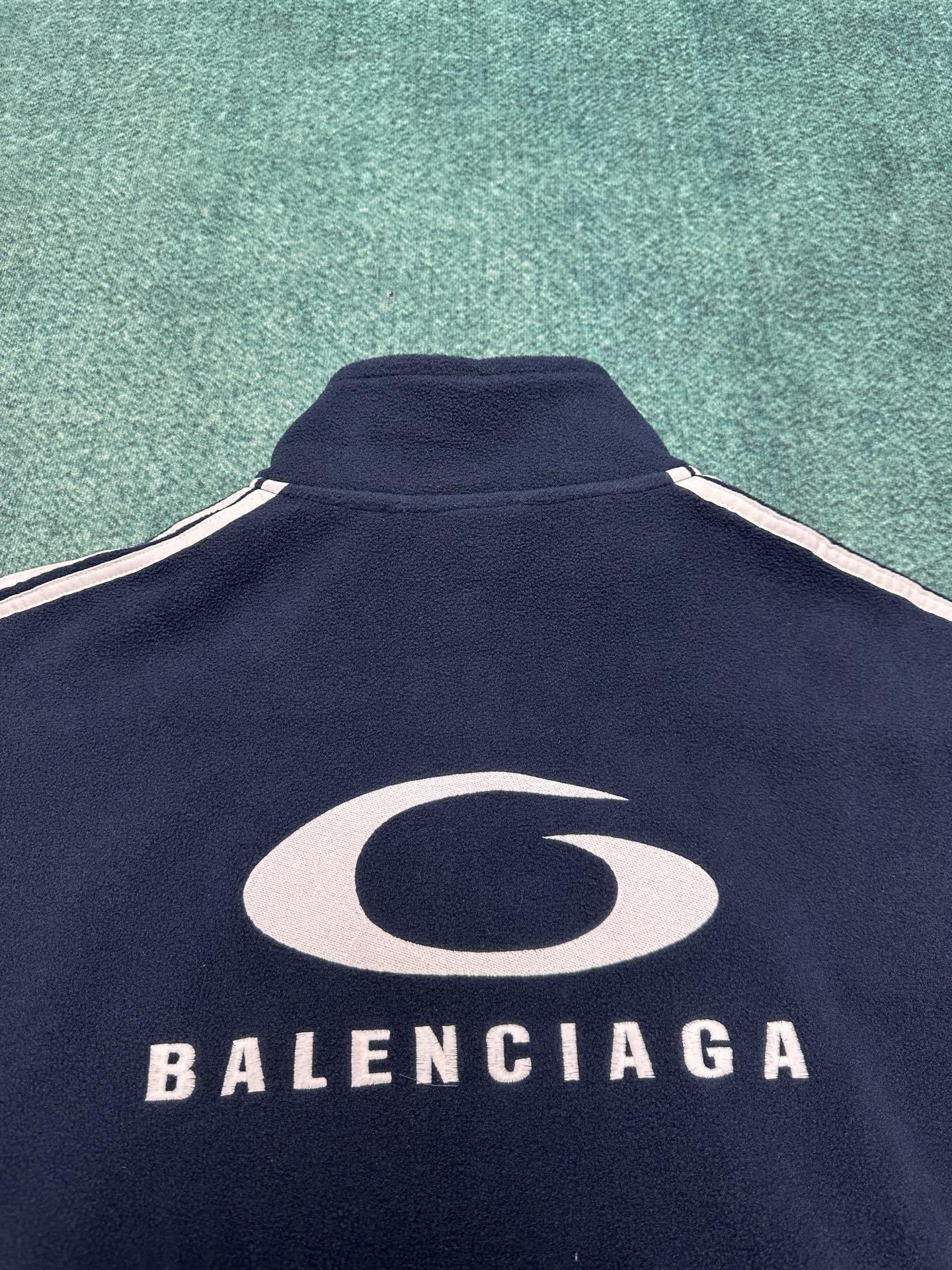 Balenciaga Stand-up collar zippered long-sleeved jacket Top version S-XL 2025.9.1