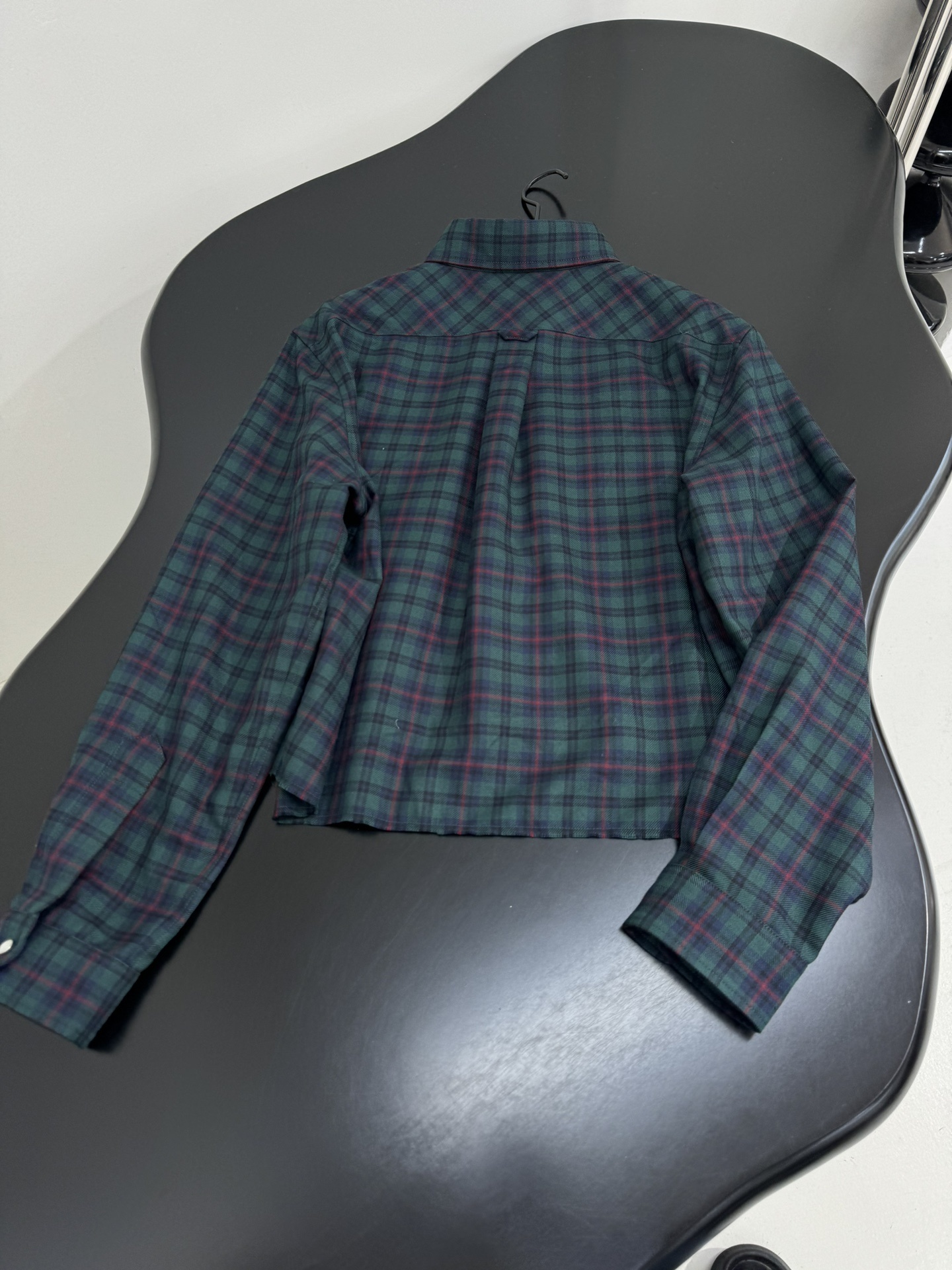 Miumiu Wool Check Shirt Top Version S-L 2025.10.14