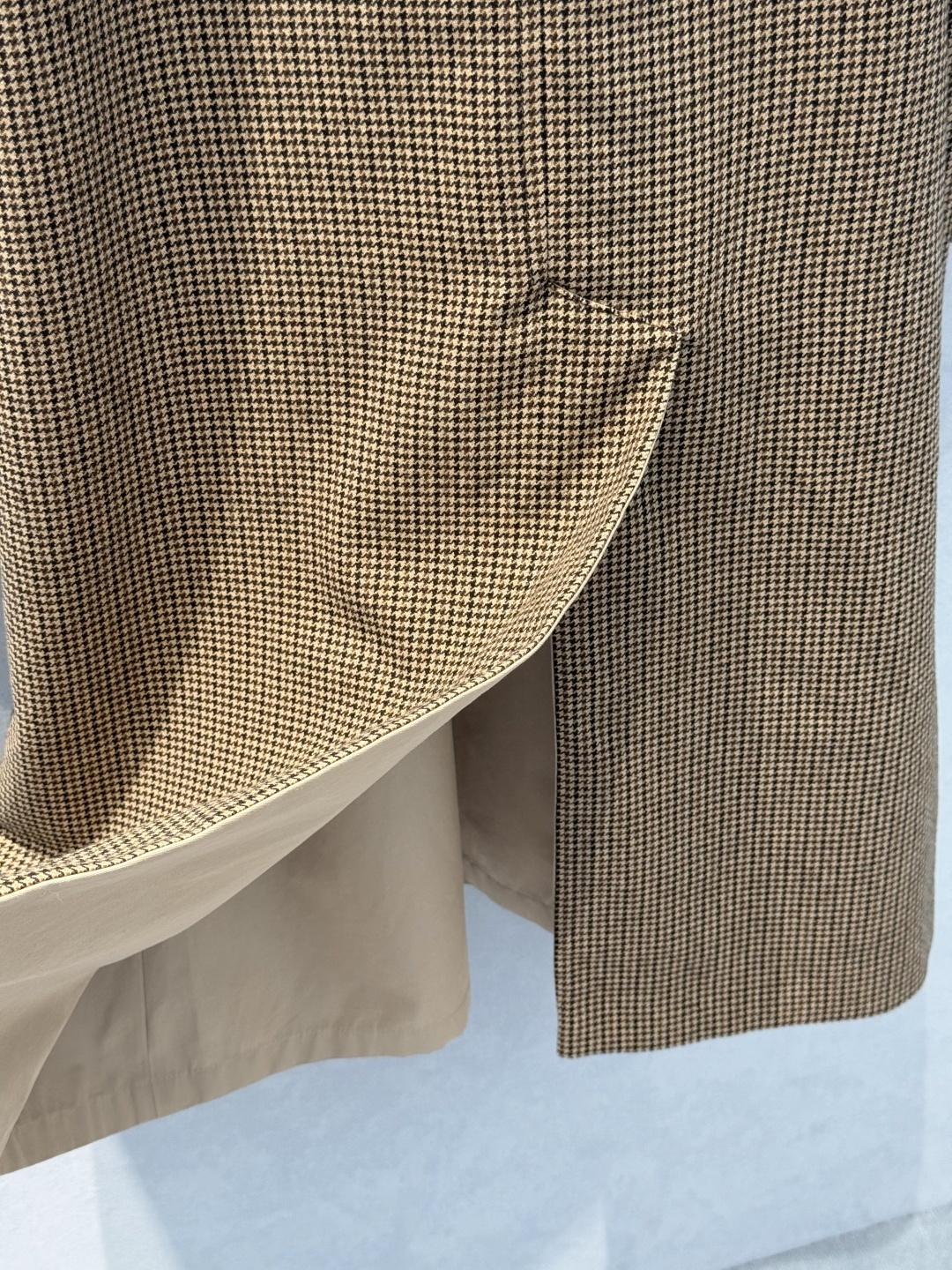 Miumiu Lapel Long Trench Coat Top Version S-L 2025.10.14