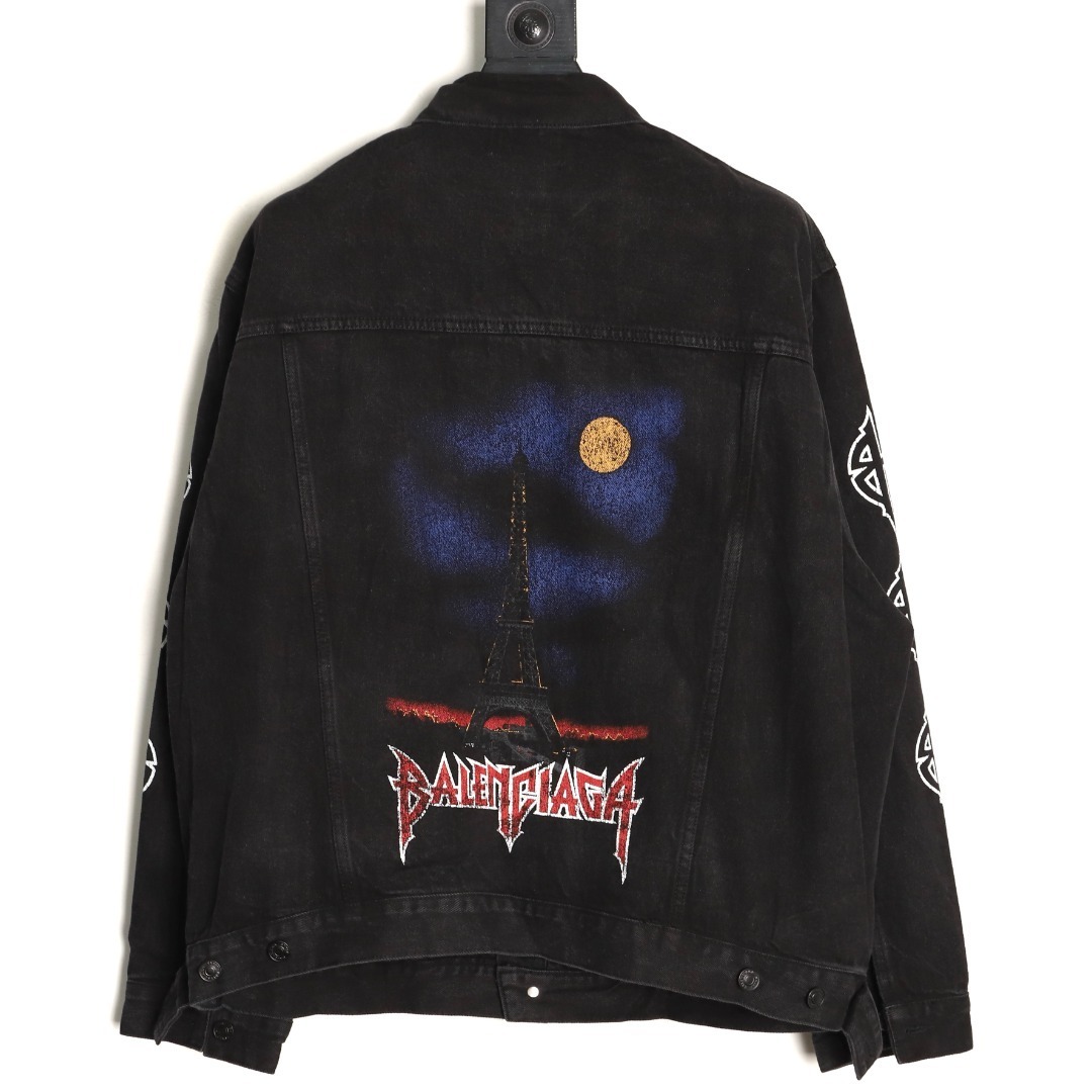 BLBC4488 BLCG 23SS WATERWASHING SANSKRIT DENIM JACKET