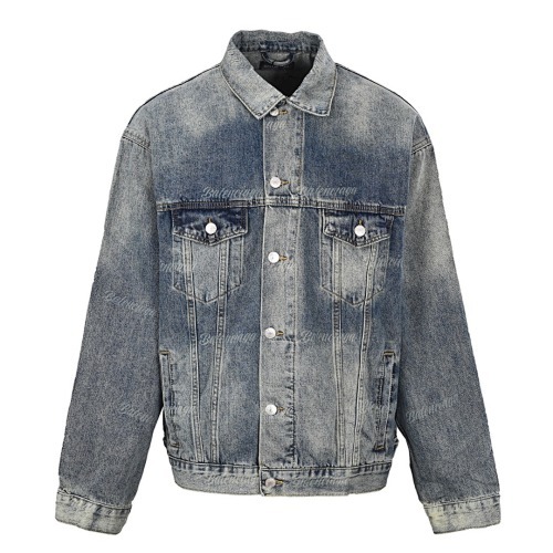 BL9H4488 BLCG SMALL LETTER FULL WATERPRINTED COAT