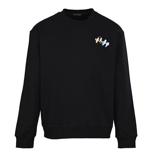 BL9R0585 BLCG PAINTED COLLAR SWEATSHIRT