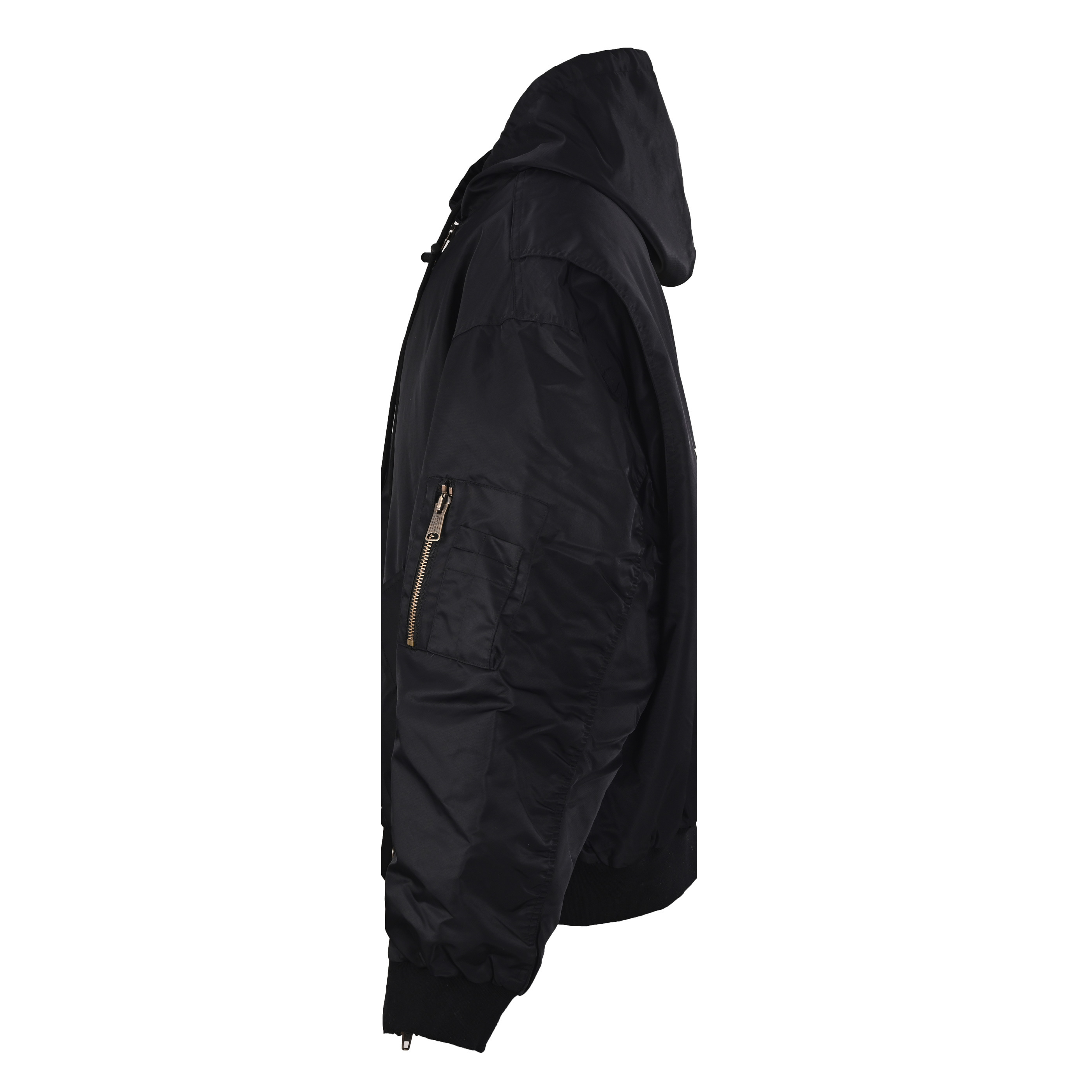 BLAV32145 BLCG TAPE PRINTING AVIATOR COTTONPADDED JACKET