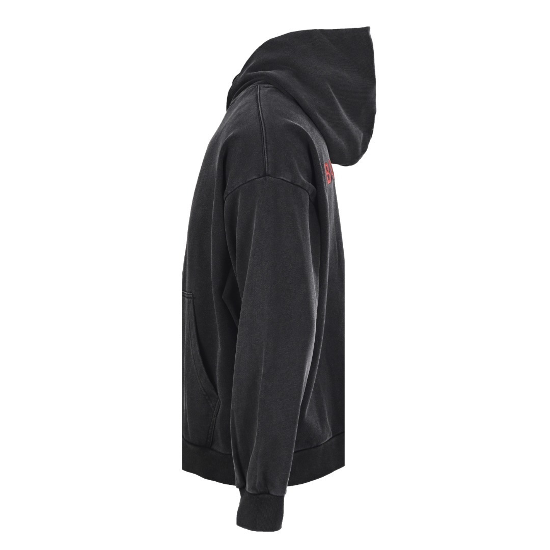 BLB51185 BLCG BACK RED EMBROIDERED HOODIE