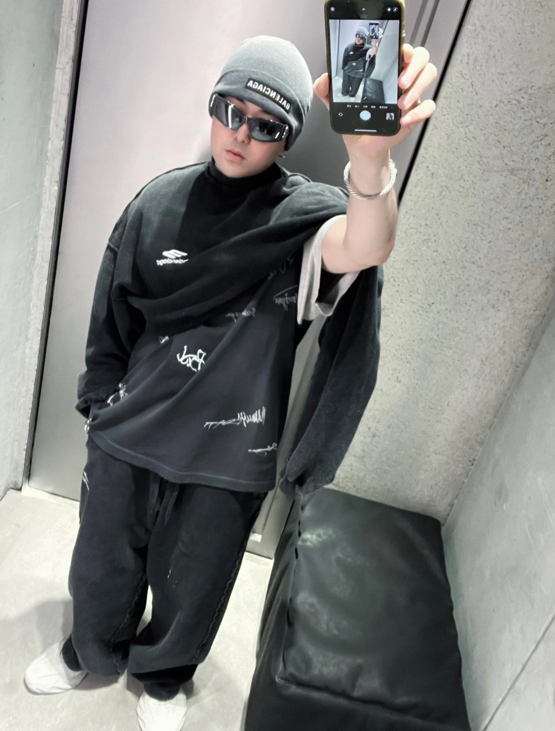 BLAV1088 BLCG WEAR WASHED SWEATSHIRT