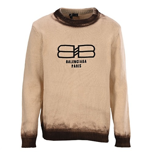 BLAM0585 BLCG TIEDYE LOCK KNITTED SWEATER