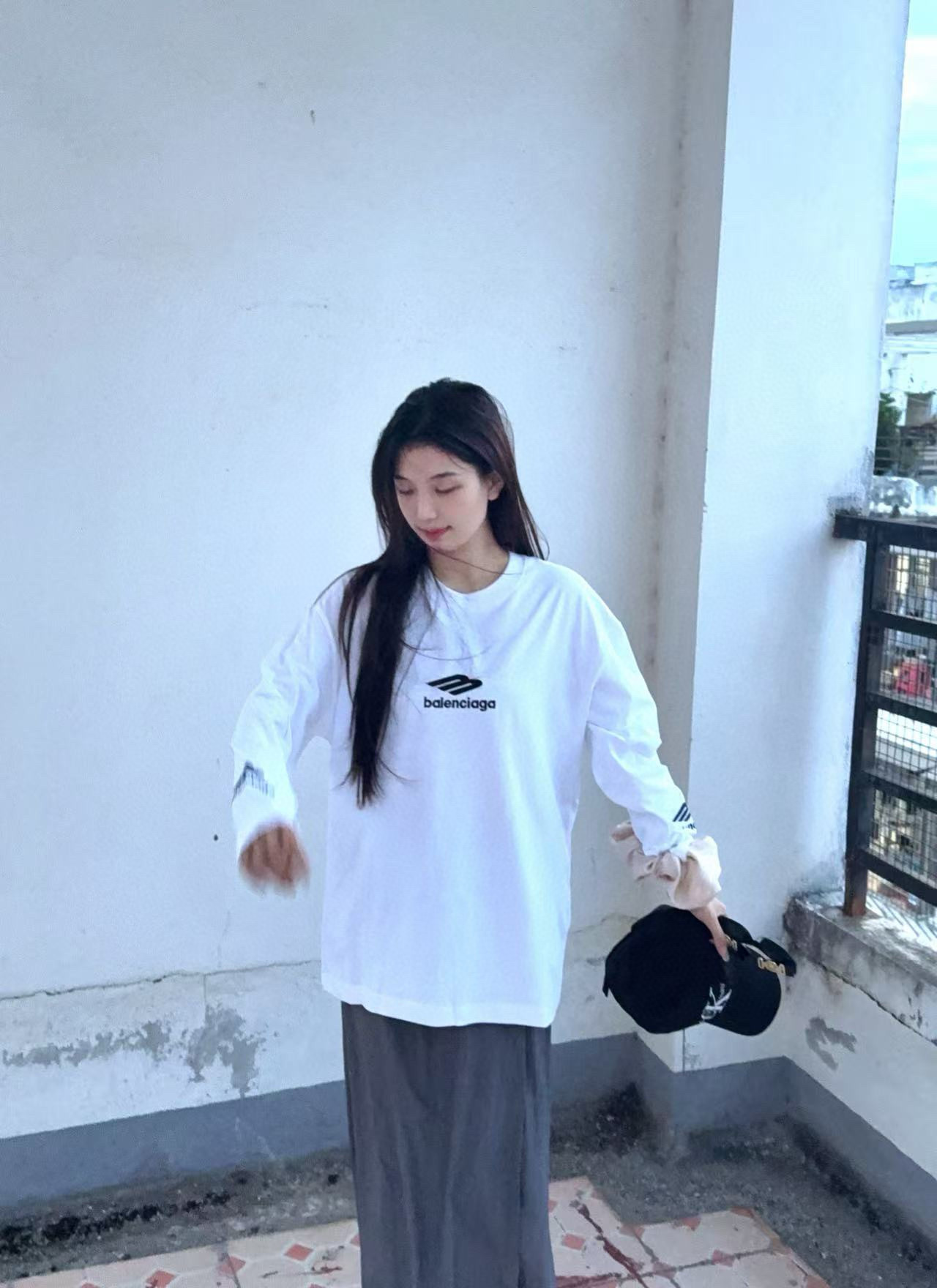 BLBM0159 BLCG 25FW SKIING 3M EMBROIDERED TSHIRT