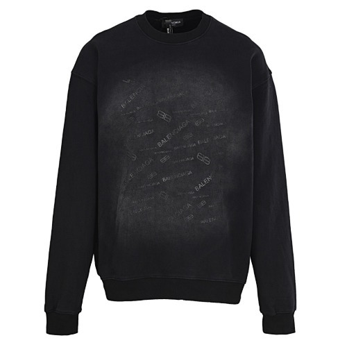 BL9J3885 BLCG GRADUAL WATER SCATTERED SWEATSHIRT