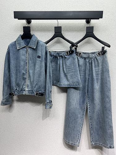 LEAJ9799/85/85 LEW DENIM JACKET JEANS SKIRT