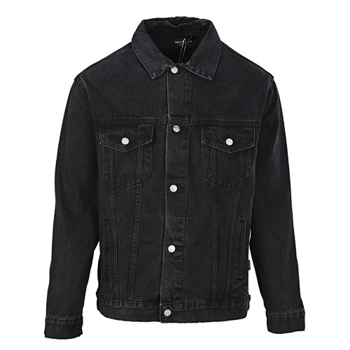 BL9T1388 BLCG CLASSIC COKE LOGO EMBROIDERED DENIM JACKET