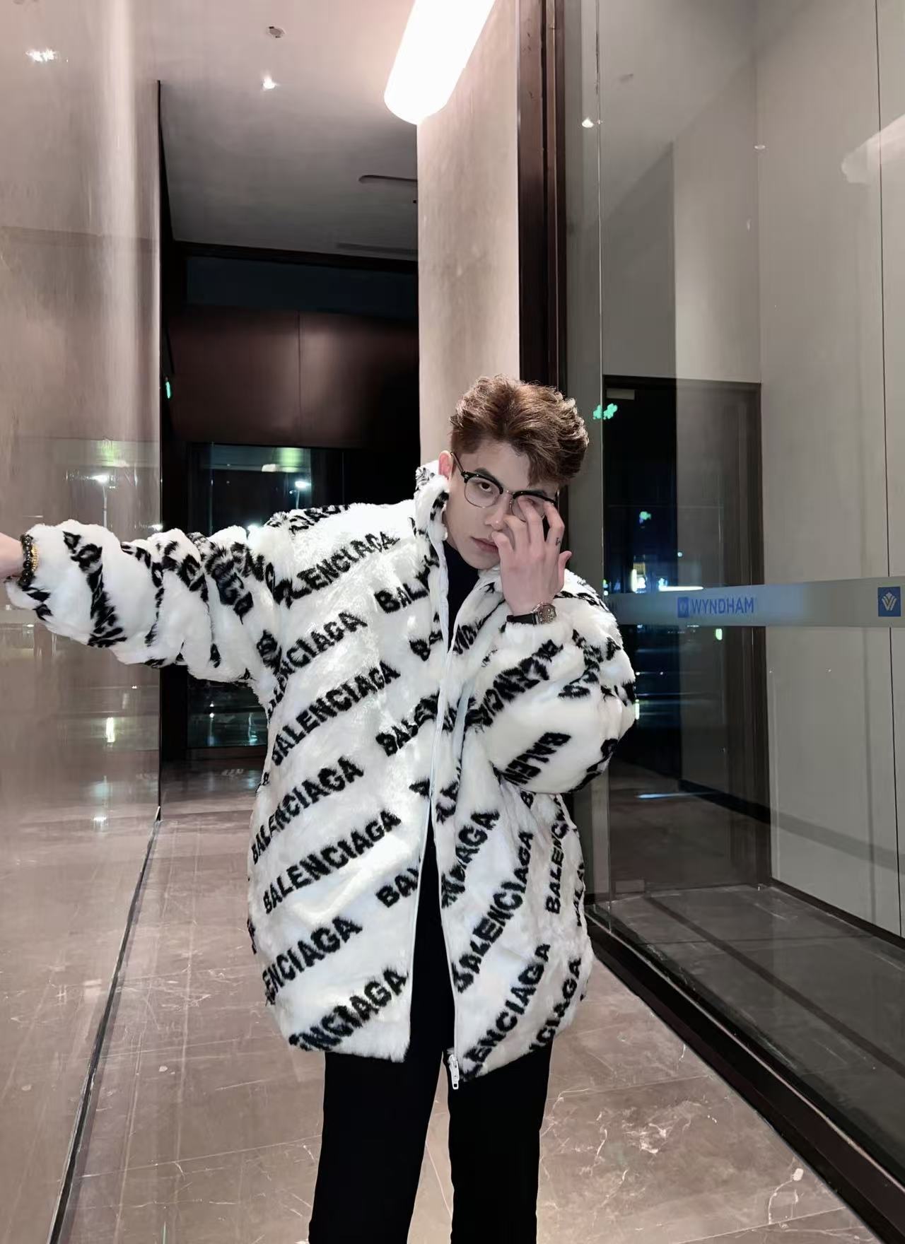 BLBN37135 BLCG FULL LOGO COAT