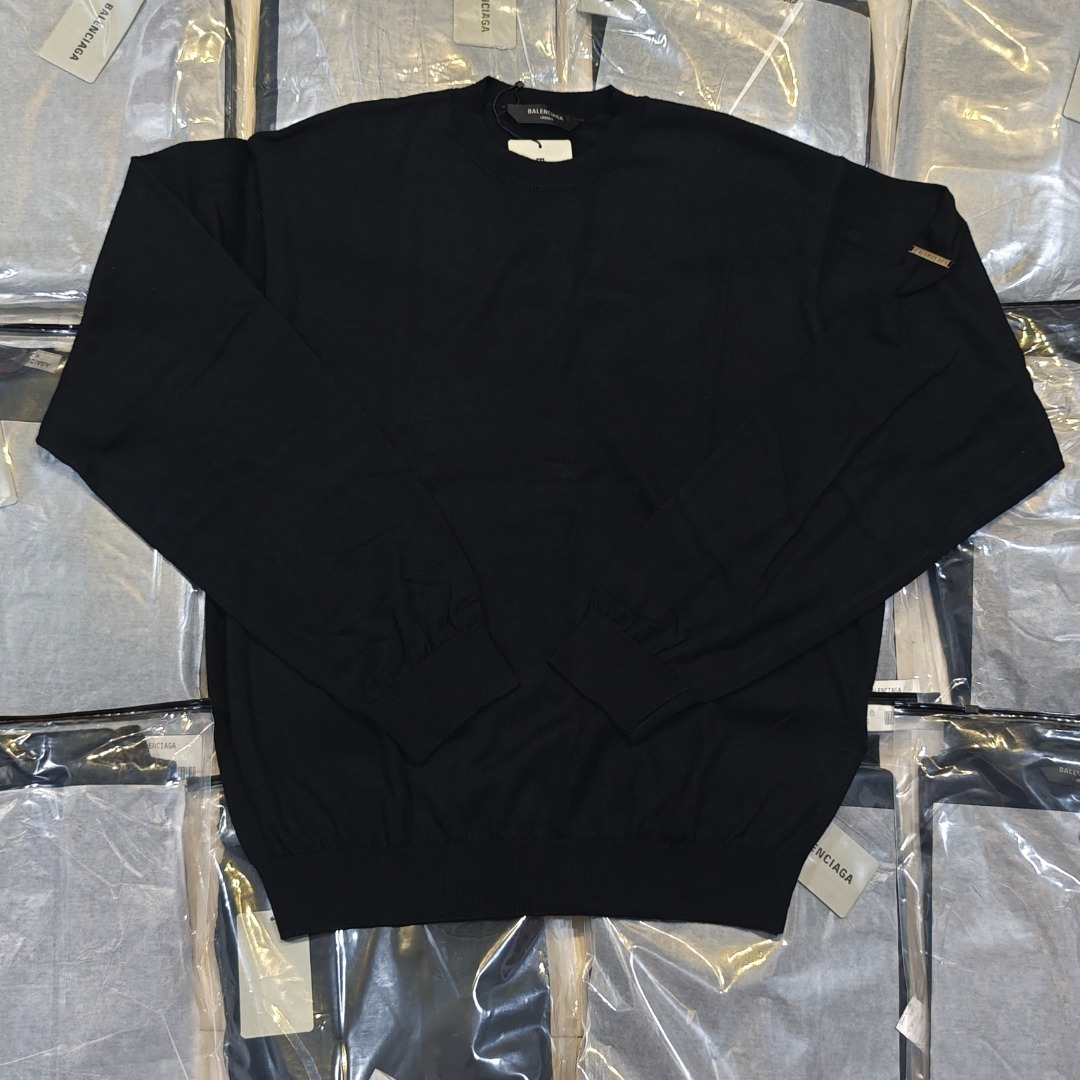 BLBO0788 BLCG METAL ARMB CASHMERE KNITTED SWEATER