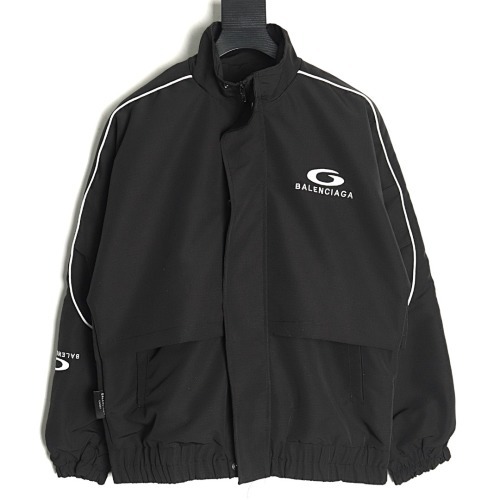 BL9S4988 BLCG PARIS LETTER JACKET