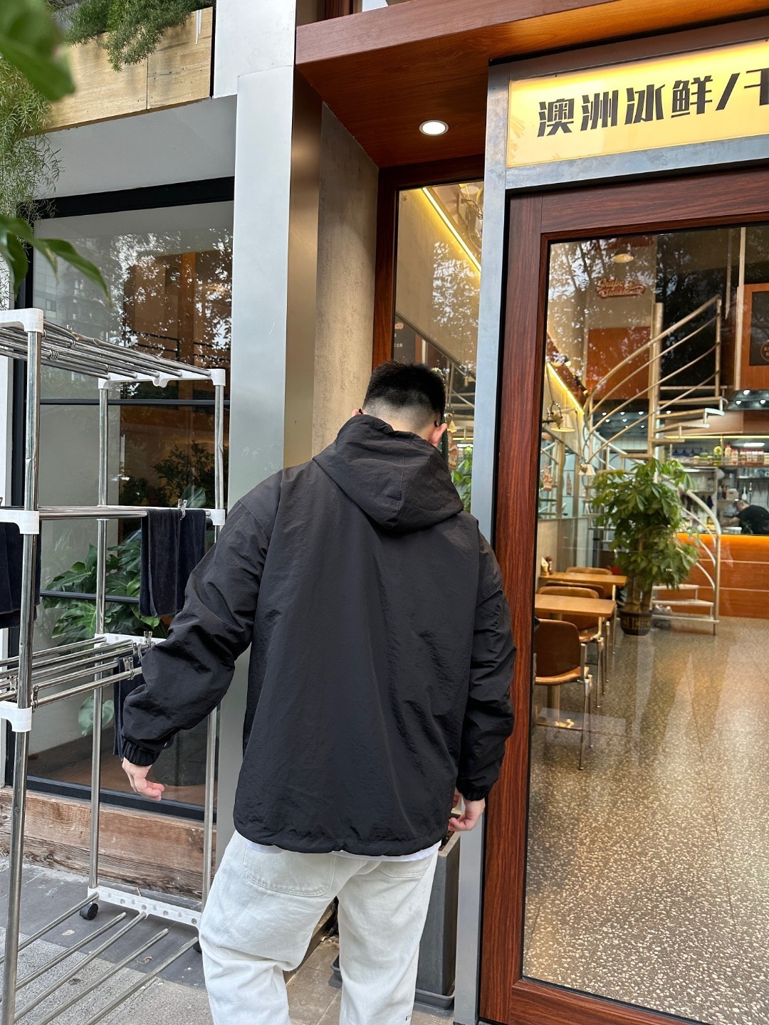 BLAB29110 BLCG EMBROIDERY WASH DOUBLESKIN JACKET