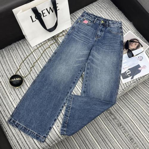 LW9I10379 LEW TOWEL EMBROIDERED LOGO POCKET JEANS