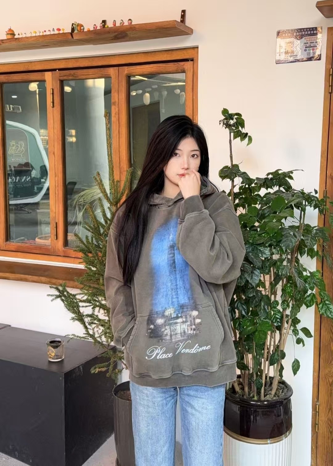 BLB71788 BLCG TOKYO LIMITED LIGHTHOUSE PLUS VELVET HOODIE