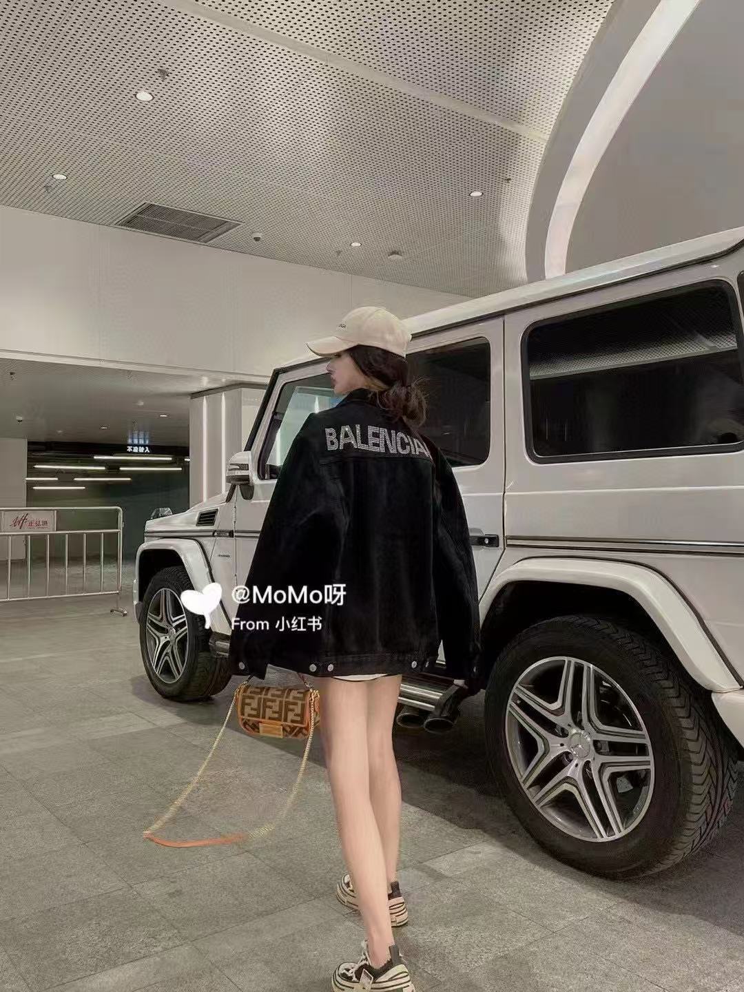 BLBC4088 BLCG WORLD PARIS 23SS BACKBLOWN DRILL DENIM COAT